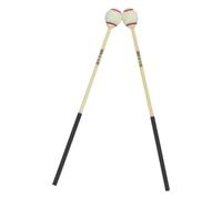 LIXSAZSE Palillos de marimba Martillo Mango de goma excepcional Compacto Unión meticulosa entre el núcleo Para madera Rendimiento estable en cualquier lugar Martillo percusión Piezas instrumento