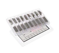 LIXSAZSE Pasador de enlace de correa reloj Herramienta reparación pasadores acero inoxidable Durable Tamaño pequeño Compacto Ligero Pasadores resorte Ejes fijación correa