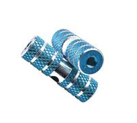 LIXSAZSE Pedales de Bicicleta de Seguridad con Ranuras Antideslizantes, Ligeros y compactos, para Todo Tipo de Ciclistas, con Eje Delantero y Trasero Antideslizante, Azul, 70x23cm