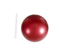 LIXSAZSE Pelotas de Ejercicio pequeñas de 23 cm. Una fantástica incorporación a tu Rutina de Fitness. Ejercicios de fortalecimiento y Equilibrio. Pelota de Yoga. Ejercicios de, Rojo, 20-25 cm