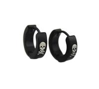 LIXSAZSE Pendientes con diseño único, regalo para hombres, joyería de moda, clip de oreja acero inoxidable, joyería para hombres, pendientes que no se decoloran fácilmente, sin alergia, regalo para