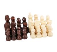 LIXSAZSE Piezas de ajedrez de para Madera, Accesorio Esencial para Juegos Rompecabezas, Que ofrecen Piezas ajedrez Torneo estándar Internacional, para Madera Repuesto para Juegos