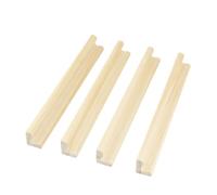 LIXSAZSE Piezas Soporte de Mahjong portátil para ajedrez y Juego de Cartas Reglas de Mah-Jongg Estante para Reglas de Borde Liso No es un Juguete versátil, A