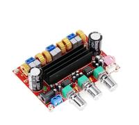 LIXSAZSE Placa amplificadora M139 12V TPA3116D2 100W 2,1 Canales, Placas de Tono Resistentes, módulo de Sonido electrónico Compacto, Altavoz música