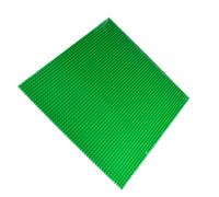 LIXSAZSE Placa Base de juguete de edificio creativo, materiales que nutren la imaginación, placa Base bloques construcción, construcción ABS, verde