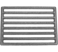 LIXSAZSE Placa de Rejilla Rejillas de Parrilla de Hierro,21.5 * 16 cm | proporcionar un calentamiento uniforme y evitar grietas a altas temperaturas Parrilla redonda Chimenea de fuego