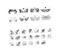 LIXSAZSE Plantillas de pintura facial de carnaval, bricolaje, talla calabaza, Para madera, duraderas, fáciles limpiar, plantillas y patrones pintura facial, estas están hechas PET,