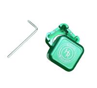 LIXSAZSE Porta Tiza de Billar de última generación, Ligero, Caja de Almacenamiento de Tiza de Billar, el Mejor Organizador para un Juego Mejorado, Porta de, portátil de, Verde, 2.95 x 2.95 cm