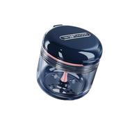 LIXSAZSE Práctica dentadura postiza con separación húmeda, almacenamiento y limpieza del fijador de ABS sin complicaciones para dentaduras postizas, aparatos dentales, Azul zafiro