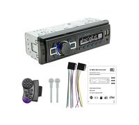 LIXSAZSE Radio de coche Receptor DAB Radio FM Bluetooth 0 Llamadas manos libres Transmisión de música Noticias la ciudad 87,5 108,0 MHz Canales tráfico por carretera