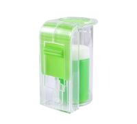LIXSAZSE Receptor de marcado de abeja reina cría ligero y reutilizable para apicultores, marcador plástico ABS para manos, botella segura , verde