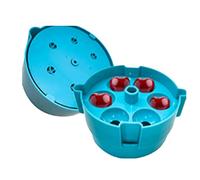 LIXSAZSE Recolector de cerezas, removedor de semillas de cerezas múltiples, herramienta de recolección de ahorro de energía, productos energéticos, resistente y duradero, azul