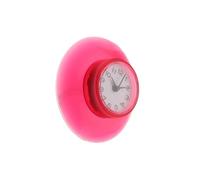 LIXSAZSE Reloj de Ducha Impermeable, Mini Reloj de Pared, fácil Colocar en Superficies Lisas, Silicona Calidad, Vidrio para Ventana, baño Resistente al Agua, succión Impermeable.