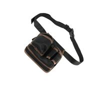 LIXSAZSE Riñonera para Electricista, solución Segura y práctica, Ajuste, Bolsa Colgante para Cintura múltiple, Kit de Herramientas para Electricista, Borde del Cafe