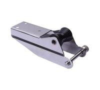 LIXSAZSE Rodillo de Ancla de Proa Barco Acero Inoxidable Resistencia a Prueba óxido Soporte Resistente Fácil instalación Soporte Hardware Marino Rodillo Ancla Proa Barco, Plata, 250 mm