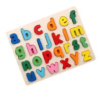 LIXSAZSE Rompecabezas de números del Alfabeto de para Madera, Juguete geométrico Digital de educación temprana, reconocimiento de Aprendizaje, Regalos a Juego para niños y niñas