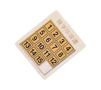 LIXSAZSE Rompecabezas de para Madera con números, Regalo de cumpleaños, Bloques deslizantes interactivos, Divertidos Rompecabezas Digitales Que fomentan la resolución Problemas en los niños, Bloques