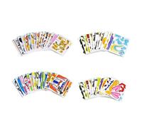 LIXSAZSE Rompecabezas para niños Seguros y duraderos de 100 Piezas Que cultivan Habilidades de resolución Problemas Rompecabezas educativos Dibujos Animados en 3D Papel