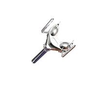 LIXSAZSE Soporte de montaje para tambor Tom con brazo ajustable, soporte excepcional para bombo, configuración de doble Tom, de fácil montaje para