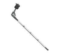 LIXSAZSE Soporte para platillos, abrazadera de trinquete de metal ajustable, brazo de expansión de percusión de tambor ligero y fácil de instalar, soporte, Dirección única, 1.25 x 4.6 cm