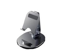 LIXSAZSE Soporte para teléfono Plegable Accesorio para el hogar Estante Fijo de Metal Universal Soportes de Soporte Simples para teléfono móvil, Gris