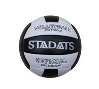 LIXSAZSE Tamaño 5 Voleibol Competencia Profesional Entrenamiento de Escuela Primaria Intermedia Suave a Prueba de Fugas Playa al Aire Libre Pelotas Impermeables Fitness, Negro