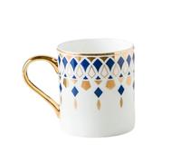 LIXSAZSE Taza de café de cerámica estilo británico, taza té, vaso agua para desayuno avena, contenedor resistente al calor, artículos para beber para el hogar y el dormitorio