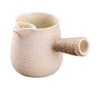 LIXSAZSE Teteras de porcelana con excelente conservación del calor, mantiene las bebidas calientes por más tiempo, tetera de cerámica resistente al calor, tetera cerámica con forma flor, Estilo A