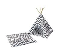 LIXSAZSE Tienda de campaña para Mascotas, cojín portátil para Perrera, para Perros pequeños y Gatos, Protege a Las Mascotas en climas fríos, Tipi portátil para, Cama para Perros y Gatos, cojín