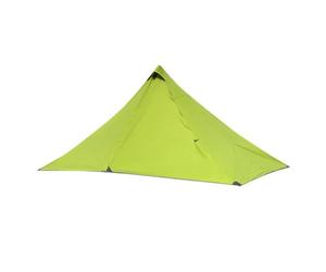 LIXSAZSE Tienda de campaña portátil para una Persona, fácil de Montar, con un bastón de Trekking, Ideal para escapadas rápidas a la Naturaleza y para Acampar. Tienda de