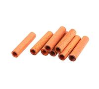 LIXSAZSE Tubo protector de varilla para guitarra, tubo de repuesto eléctrico, juego de 8 piezas, incluye accesorios para varilla, piezas de cubierta, palisandro, accesorios para