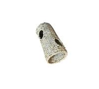 LIXSAZSE Túnel Ligero y Duradero para hámsteres, Chinchillas y Otros Animales pequeños. Escondite con Forma de Tubo de Hierba.