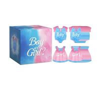 LIXSAZSE Urna para revelar el género del bebé y urna para revelar el género del bebé, niño o niña. Una adición encantadora a todas las celebraciones y fiestas de recién nacidos. Revelaciones para baby