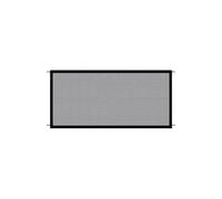 LIXSAZSE Valla de Malla para Mascotas, recinto Ajustable retráctil para bebés, Puerta, Red de Seguridad, Barrera, escaleras, baño, Interior, Exterior, pegajoso, 100x78CM
