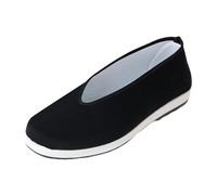 LIXSAZSE Zapatos de Tai Chi para Artes,Negro,Treinta y Seis