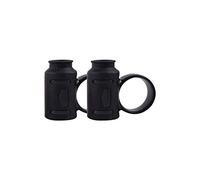 Liyafy 2 anillos antideslizantes para baquetas de batería, accesorios para principiantes, color negro