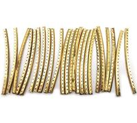 Liyafy 24 trastes de latón de 2,1 mm para guitarra acústica clásica Strat, alambre de traste para guitarras de madera folclórica