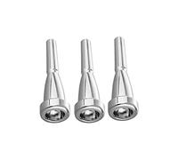 Liyafy 3pcs Bb Boquilla de Trompeta 3C 5C 7C Forma de bala piezas de repuesto para trompeta