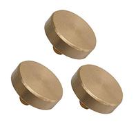 Liyafy - Juego de 3 tapones para válvulas de trompeta de latón