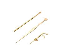 Liyafy - Kit de herramientas de reparación de violín Luthier, medidor de sonido, clip de recuperación y ajustador de latón