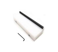 Liyafy Lima para trastes de guitarra, lijado, nivelador, herramienta Luthier, color blanco, bisel de trastes de 90 grados, 15 x 3,8 cm