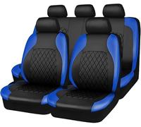 liyananli Fundas de Asiento Universales para KIA Stonic SUV 2010-2026 - Juego Completo, Impermeables, Antideslizantes y Fáciles de Limpiar,Black Blue/D