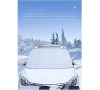 liyananli Protector de Parabrisas para Citroen C4 II Grand Picasso 2016-2018 Funda Plegable Impermeable Protección Todo Clima contra Hielo Nieve UV y Viento para Coche,150 * 110/A