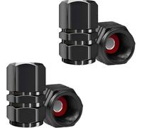 LIYANDAFA 4 Tapas de Aluminio para vástago de válvula de neumático para Chrysler 300 2004-2025, Tapas de Metal para neumáticos de Coche, Resistente a la Corrosión