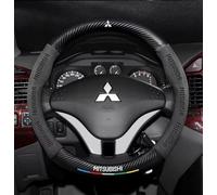 LIYANDAFA Cubierta Volante de Cuero de Microfibra para Mitsubishi Outlander Samurai 2013-2021, Antideslizante, Duradera, Accesorios Coches Interior