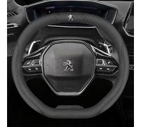 LIYANDAFA Cubierta Volante de Cuero de Microfibra para Peugeot 3008 2 2016-2024, Antideslizante, Duradera, Accesorios Coches Interior, 37.5cm,B