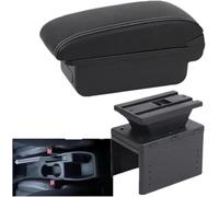 LiyanWu Apoyabrazos para Renault Clio 5, Reposabrazos Central, Consola Central Caja de Almacenamiento Coche Interior