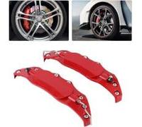 LiYeeYP 2 Piezas Cubierta Pinza Freno para Audi A3 3-türer 8V AB Bj.2012-2018, Cubierta Protectora La Pinza Freno del Coche Cubo Rueda,S-Red