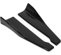 LiYeeYP 2 Piezas Spoiler de Parachoques para MG MGS6 EV Trophy 2025 2026 | Splitter Falda Lateral Kit Deportivo Difusor Protector, Negro, Faldones laterales, Traseros tuning canards