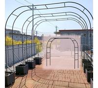 LIYI929GP Arcos para Plantas Trepadoras Y Rosas, ArcoDe Jardín, Decoración De ArcoDe Entrada, ArcoDe Boda Fiesta Pérgola Cenador Fácil De Montar, para Flores De Patio Trasero De Césped Al Aire Libre